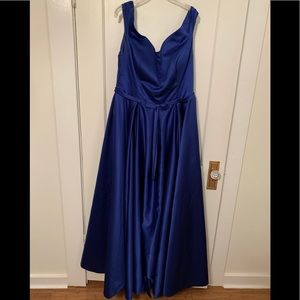 Beautiful Royal Blue Floor Length Gown
